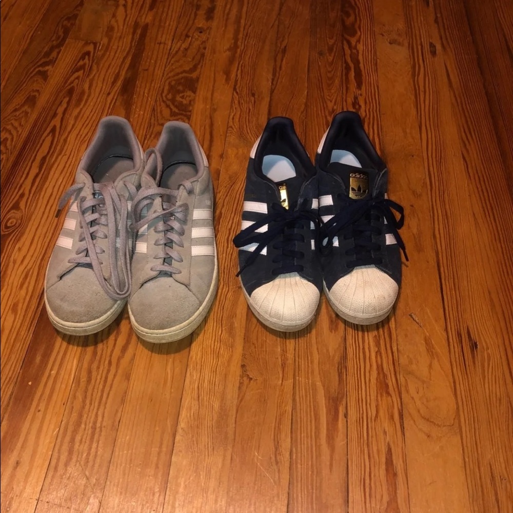 Adidas Shoe Superstar and Campus Bundle